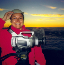Liz on location in Maui, Hawaii